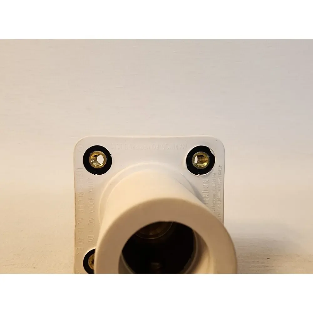 ADI Marinco CLS40FRB-B CLS Series Panel Mount (400A) Double Set Screw White